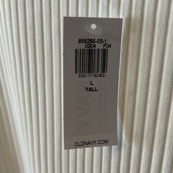 Three ribbed mock neck tank tops - white, black and light blue - Picture 2 of 5